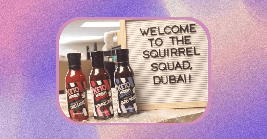 Hungry Squirrel Takes Dubai
